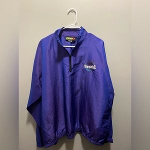 Vintage Purple Harrahs Reno Windbreaker